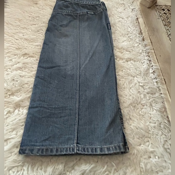 Vintage y2k
SILVER Jeans Co Denim knee length jean skirt 28 1026 D1 - Picture 5 of 6